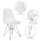 Flash Furniture Elon Series White Plastic Chair with Chrome Base, PK2 2-FH-130-CPP1-WH-GG - alternate 6